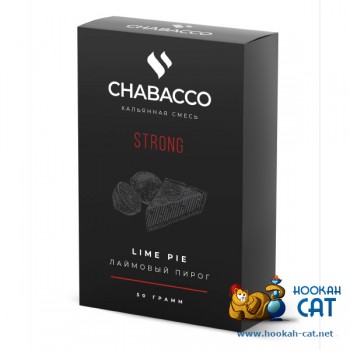Бестабачная смесь для кальяна Chabacco Lime Pie (Чайная смесь Чабако Лаймовый Пирог) Strong 50г - фото 1